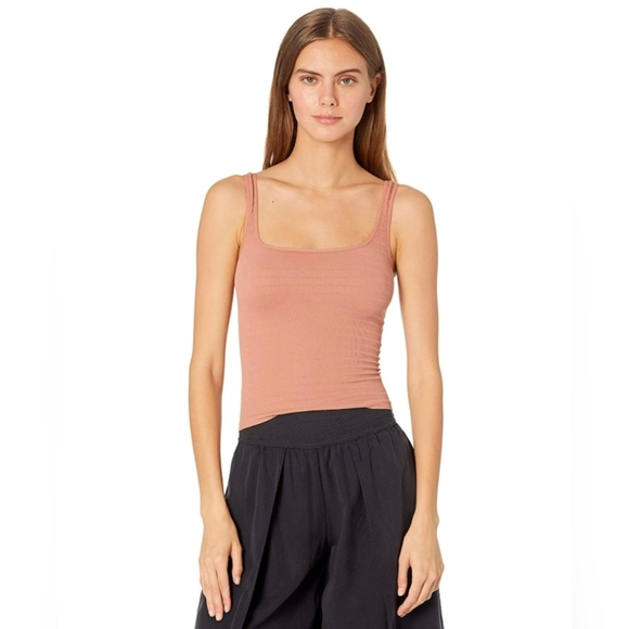 Intimately Free People Square One Seamless Tank. M/L. Nwot. - Picture 1 of 6